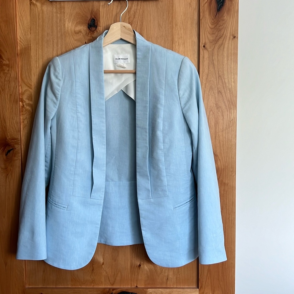 SOLD Club Monaco | Light blue summer blazer